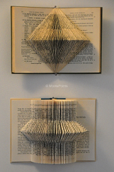 Sculptural-Book Sculpture Duo